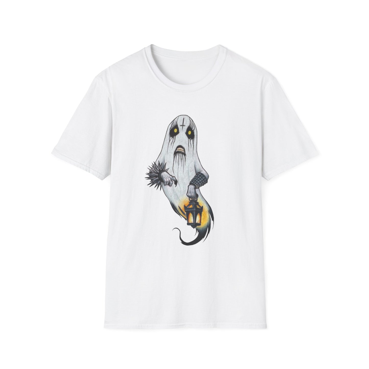 “Metal Ghost” Unisex Softstyle T-Shirt