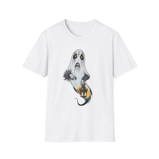 “Metal Ghost” Unisex Softstyle T-Shirt