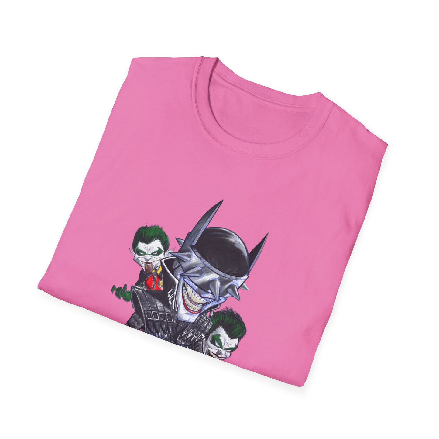 “Batman Who Laughs” Unisex Softstyle T-Shirt