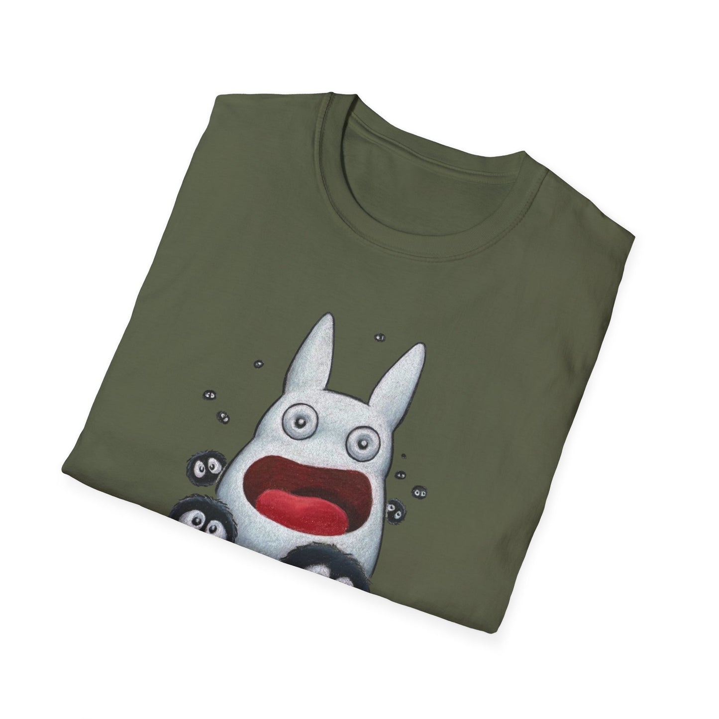 “Totoro Companions” Unisex Softstyle T-Shirt