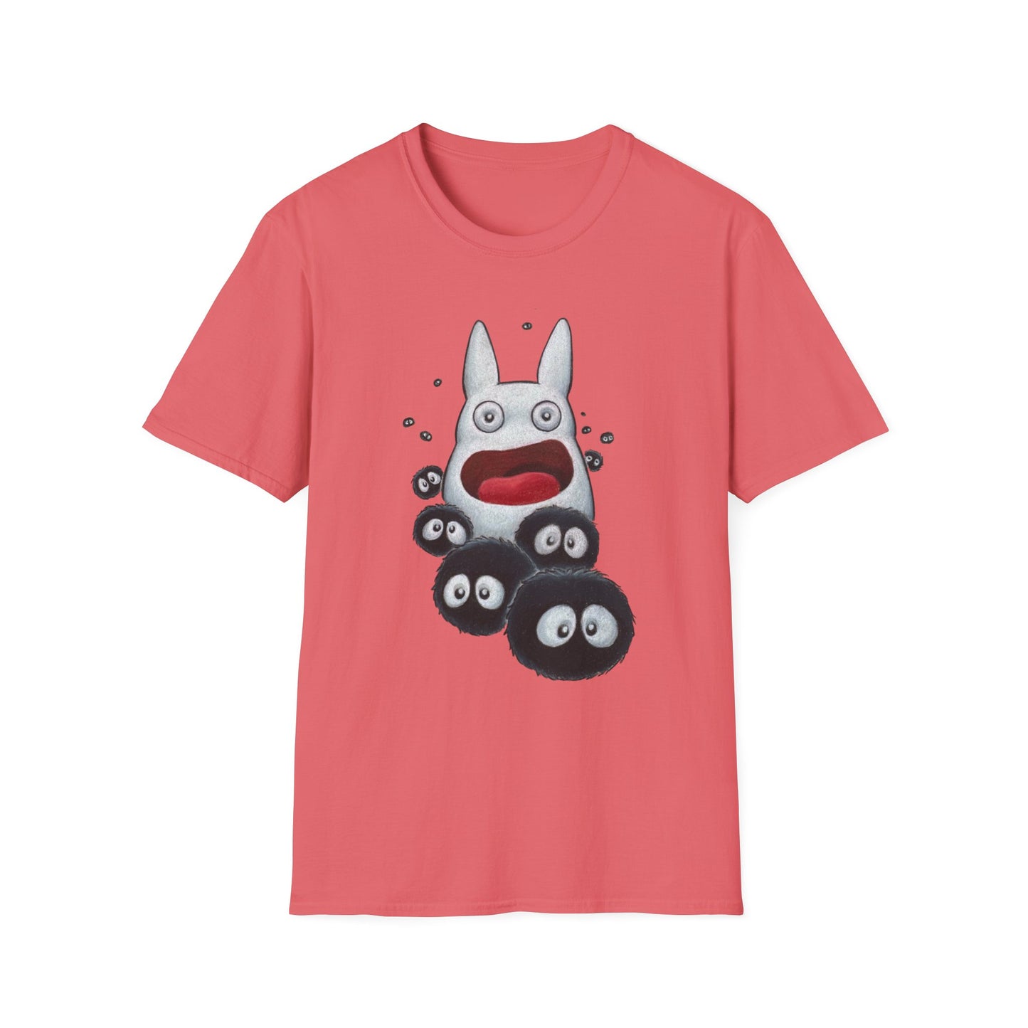 “Totoro Companions” Unisex Softstyle T-Shirt