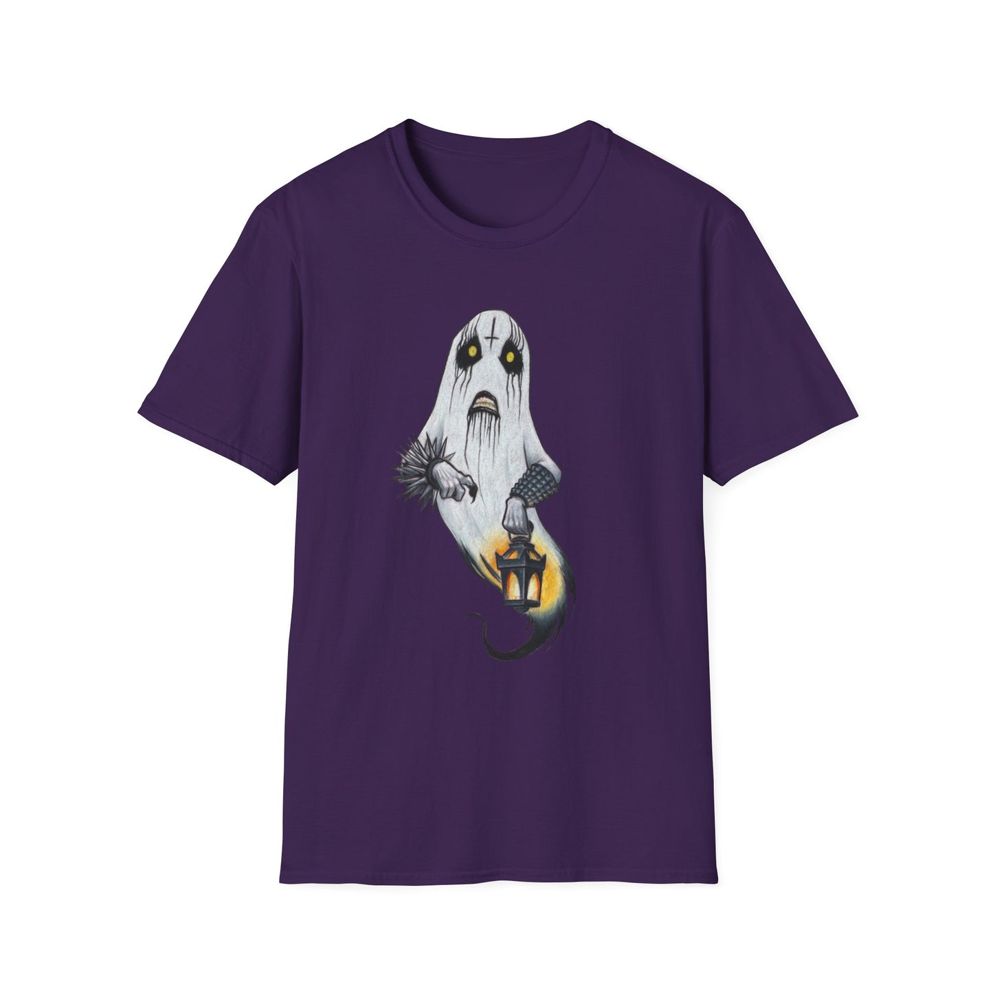 “Metal Ghost” Unisex Softstyle T-Shirt