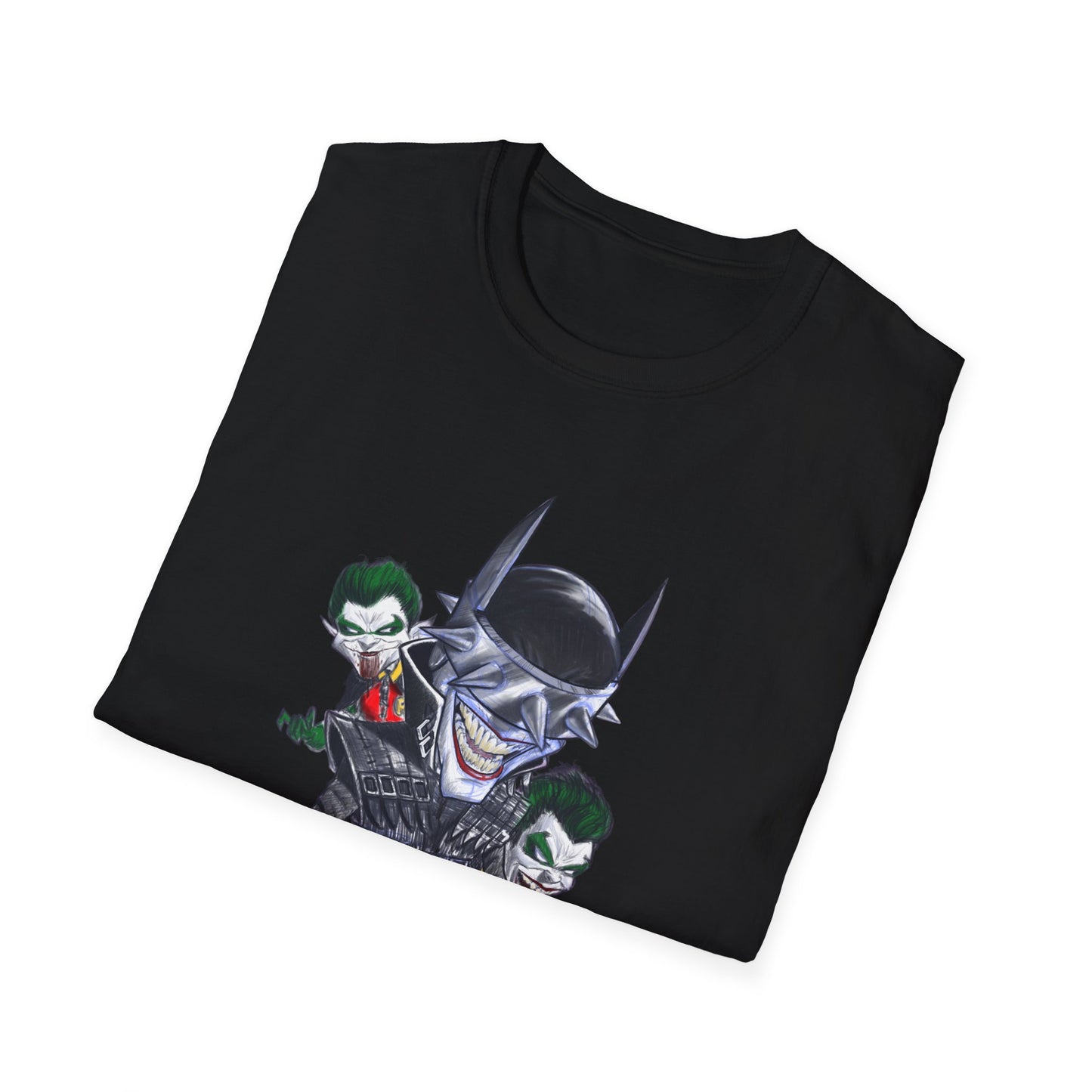 “Batman Who Laughs” Unisex Softstyle T-Shirt