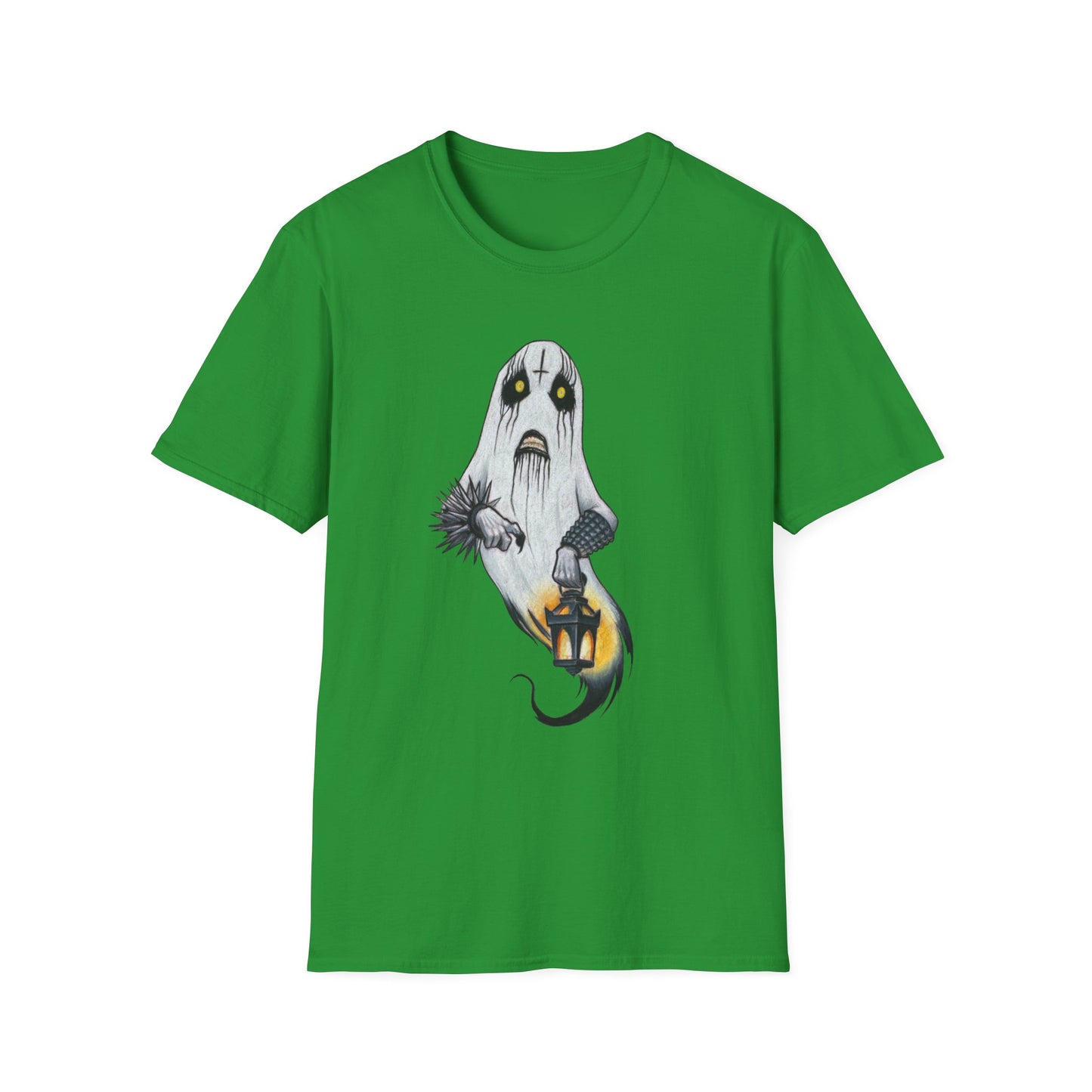 “Metal Ghost” Unisex Softstyle T-Shirt