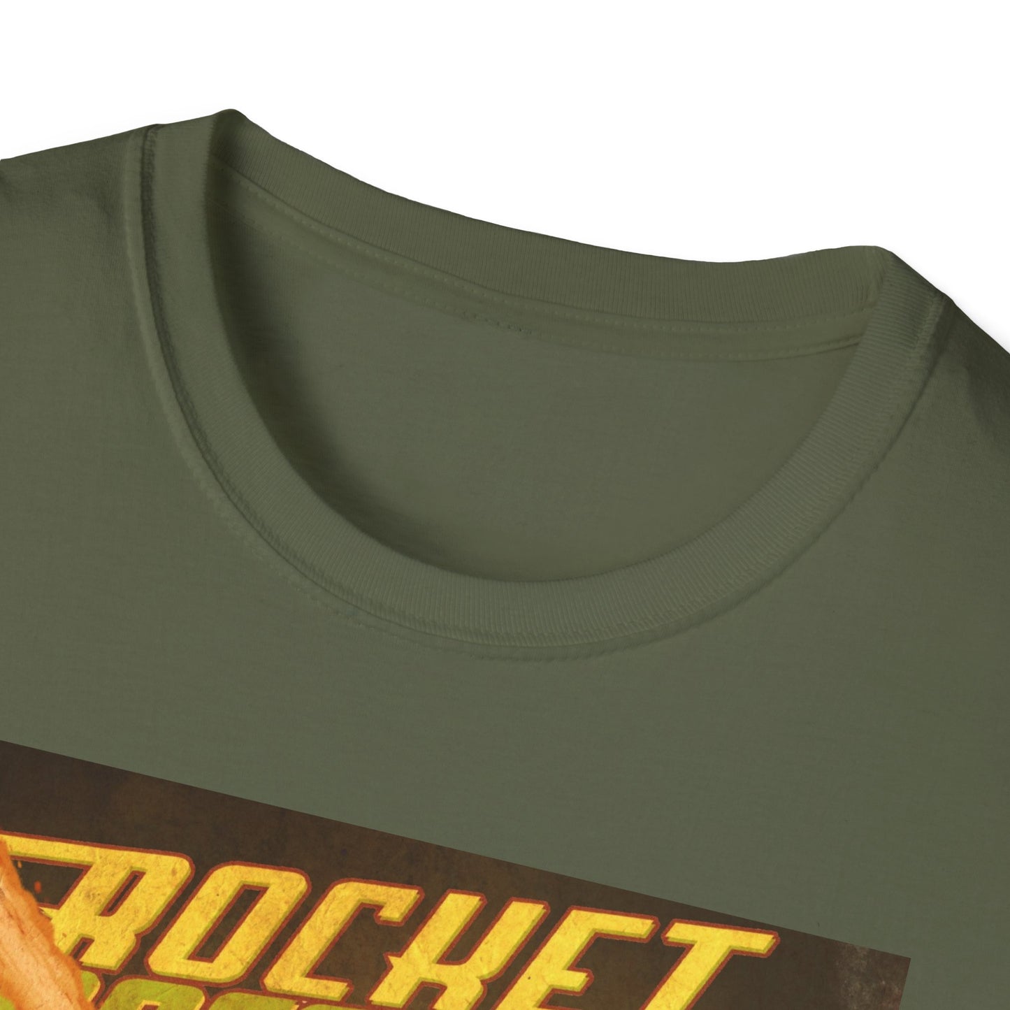 “Rocket Raccoon” Unisex Softstyle T-Shirt