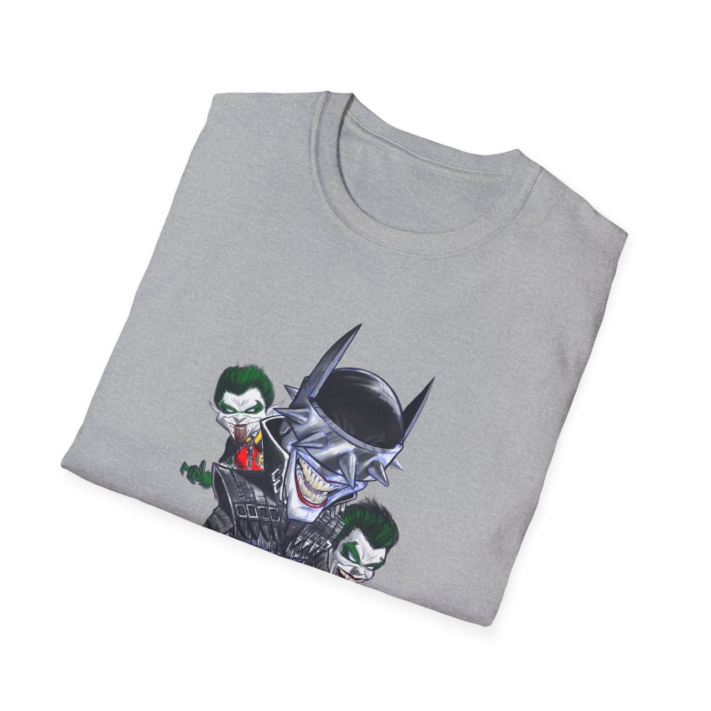 “Batman Who Laughs” Unisex Softstyle T-Shirt