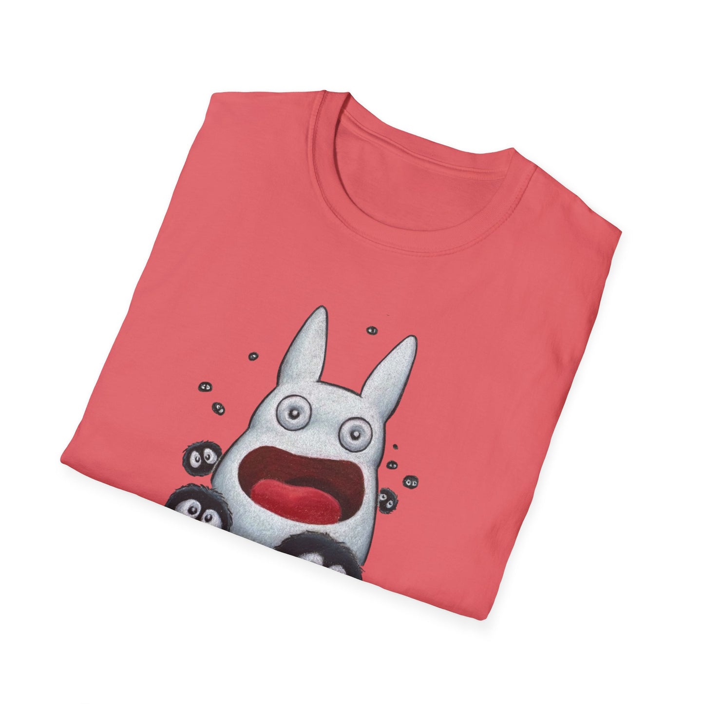 “Totoro Companions” Unisex Softstyle T-Shirt