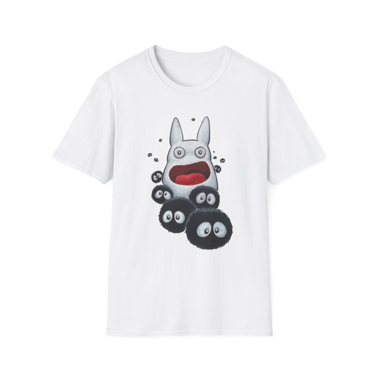 “Totoro Companions” Unisex Softstyle T-Shirt