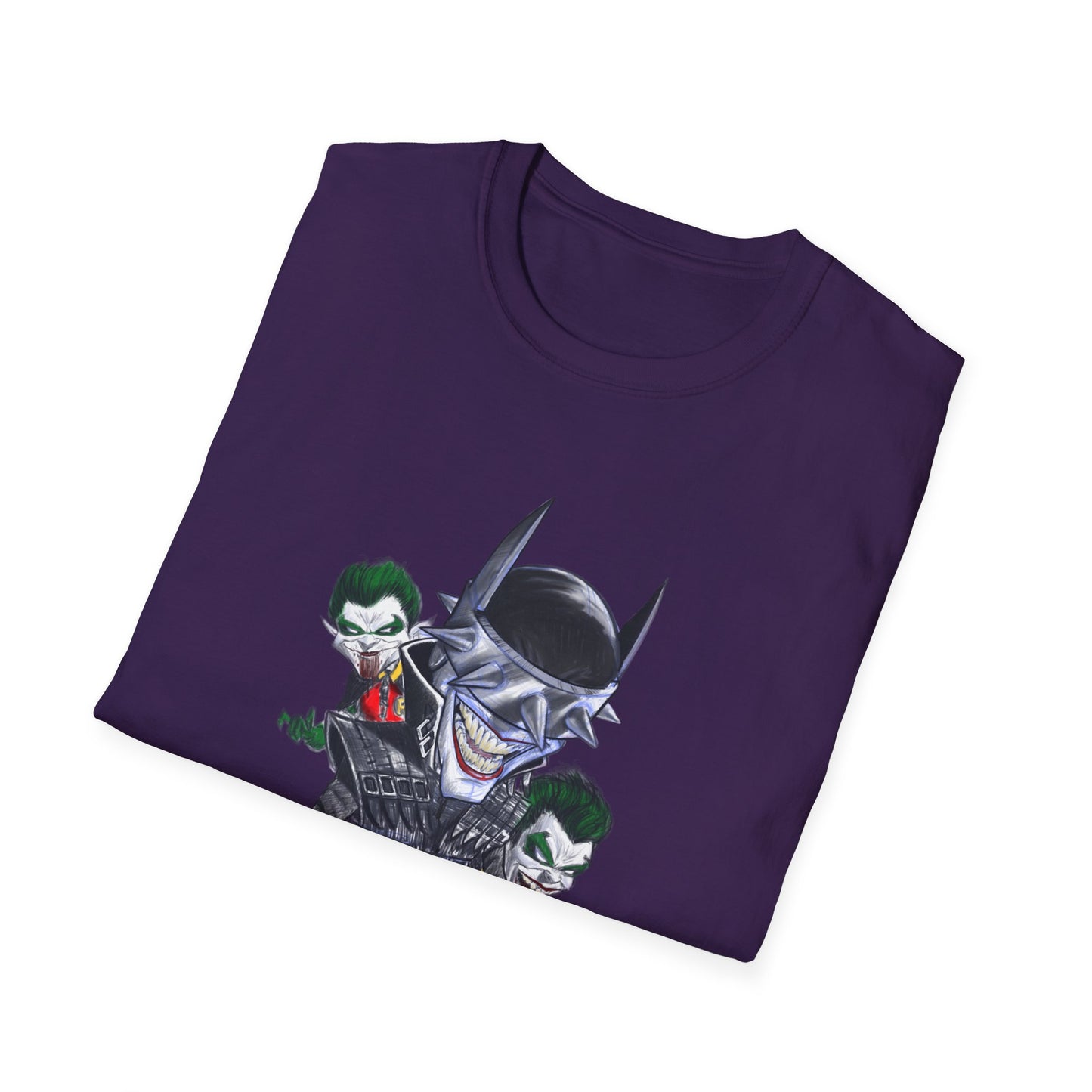 “Batman Who Laughs” Unisex Softstyle T-Shirt