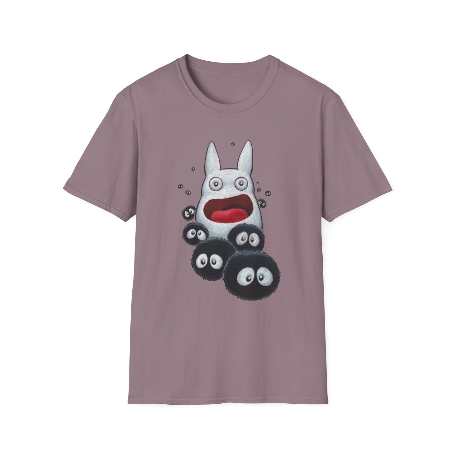 “Totoro Companions” Unisex Softstyle T-Shirt