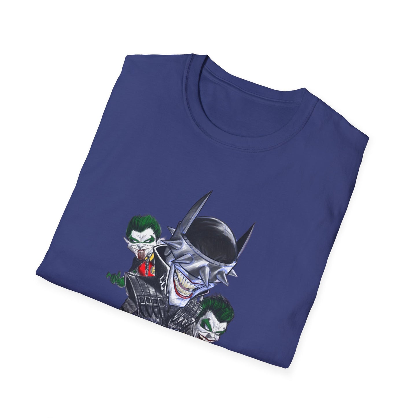 “Batman Who Laughs” Unisex Softstyle T-Shirt