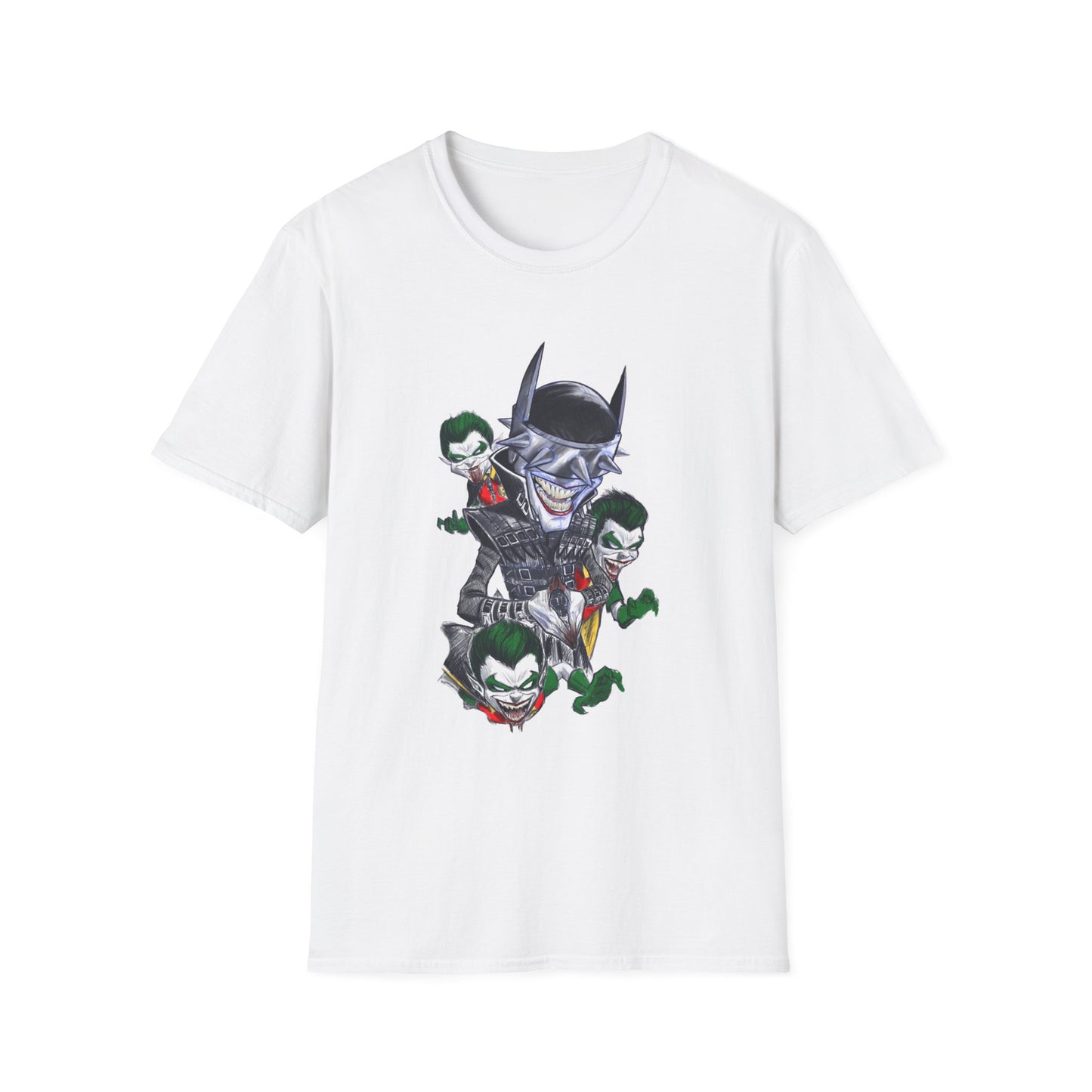 “Batman Who Laughs” Unisex Softstyle T-Shirt