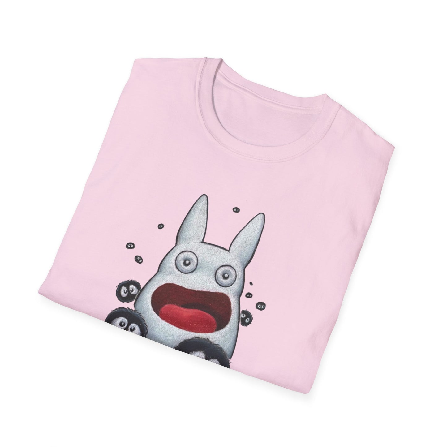 “Totoro Companions” Unisex Softstyle T-Shirt