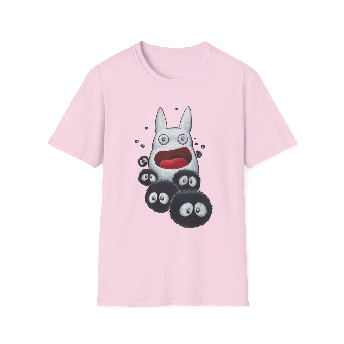 “Totoro Companions” Unisex Softstyle T-Shirt