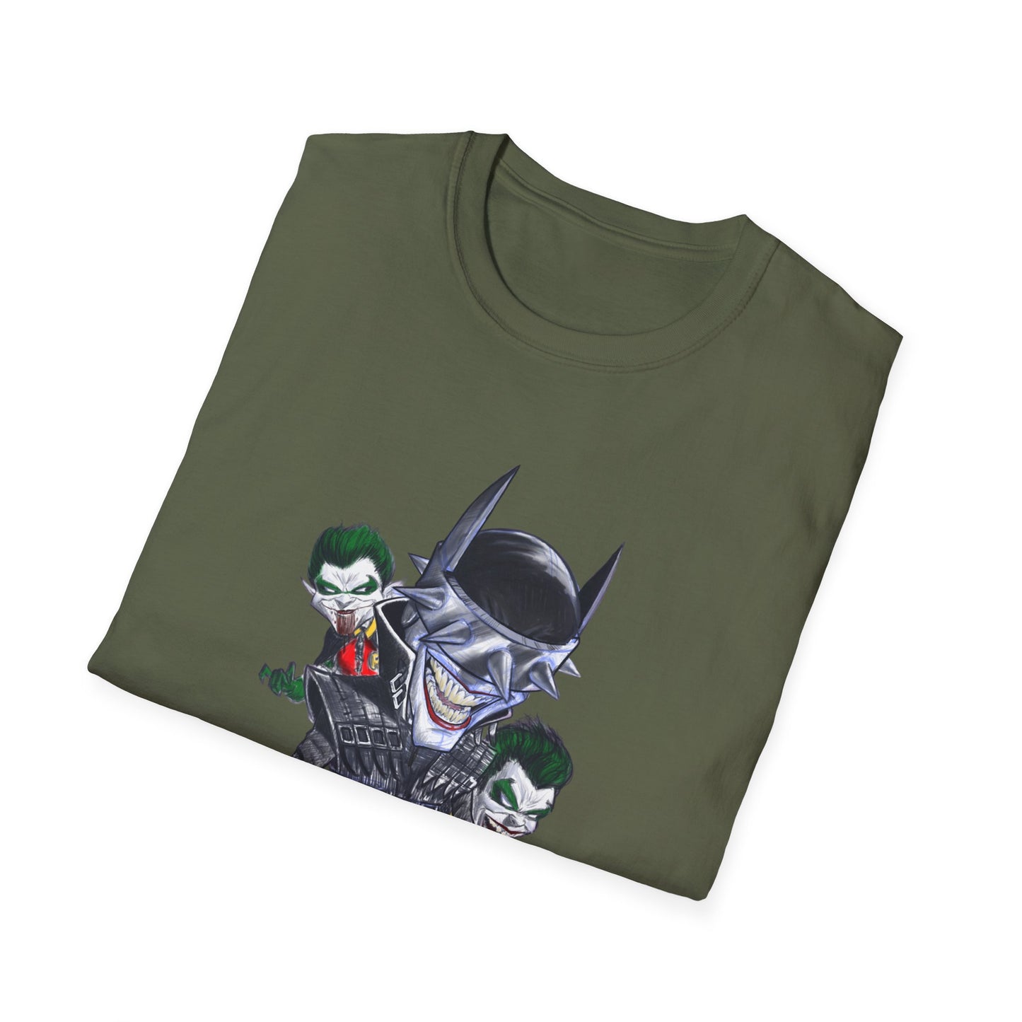 “Batman Who Laughs” Unisex Softstyle T-Shirt