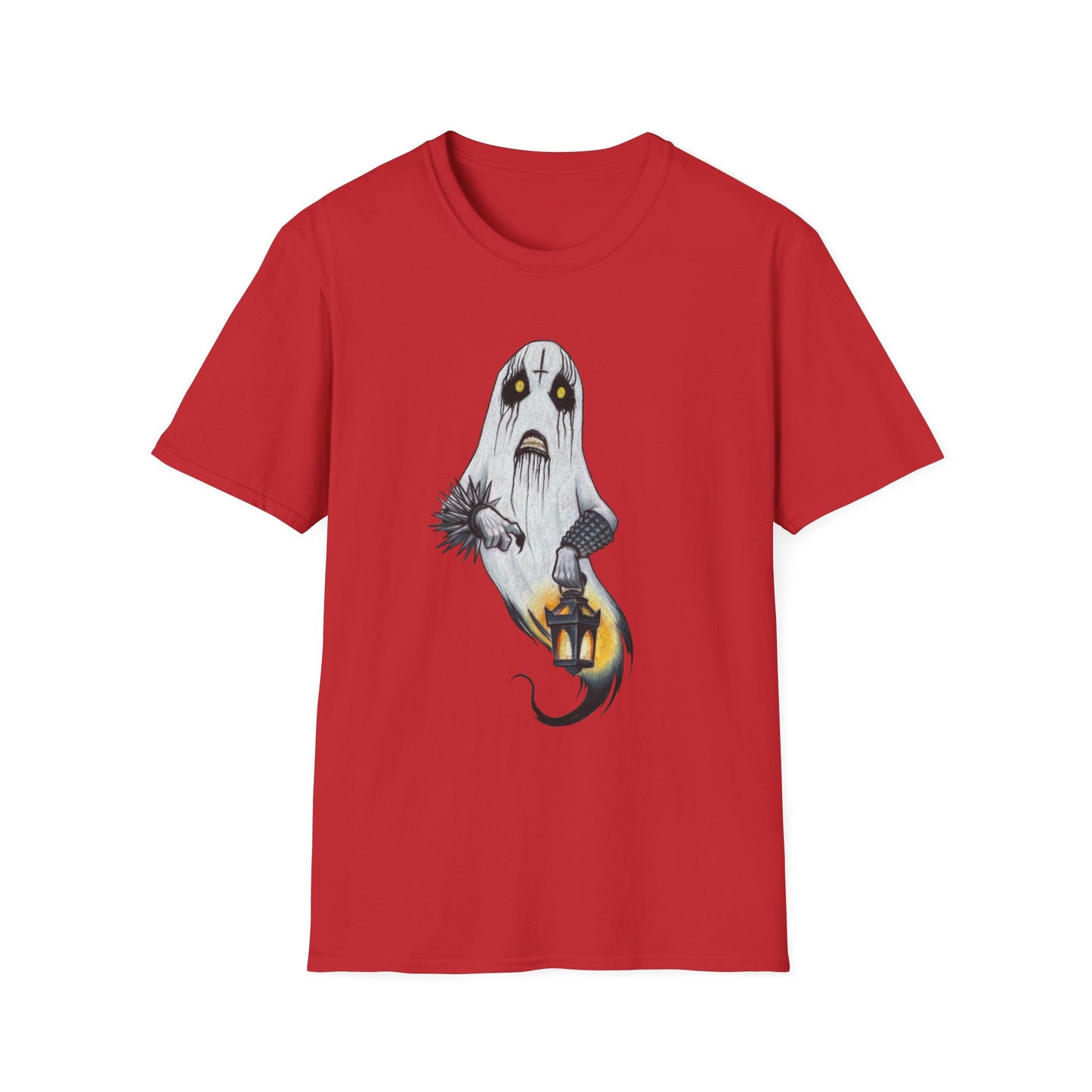 “Metal Ghost” Unisex Softstyle T-Shirt