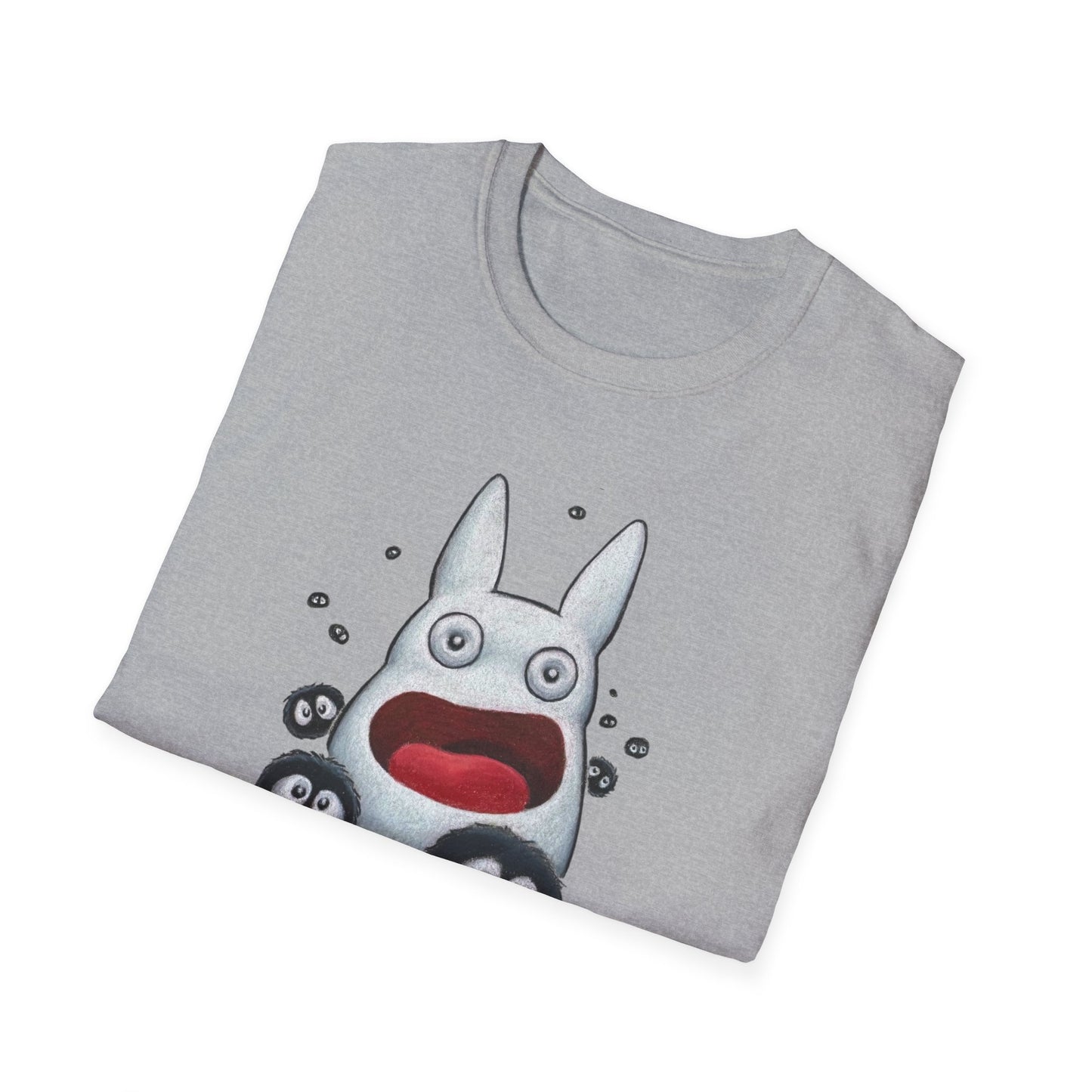 “Totoro Companions” Unisex Softstyle T-Shirt