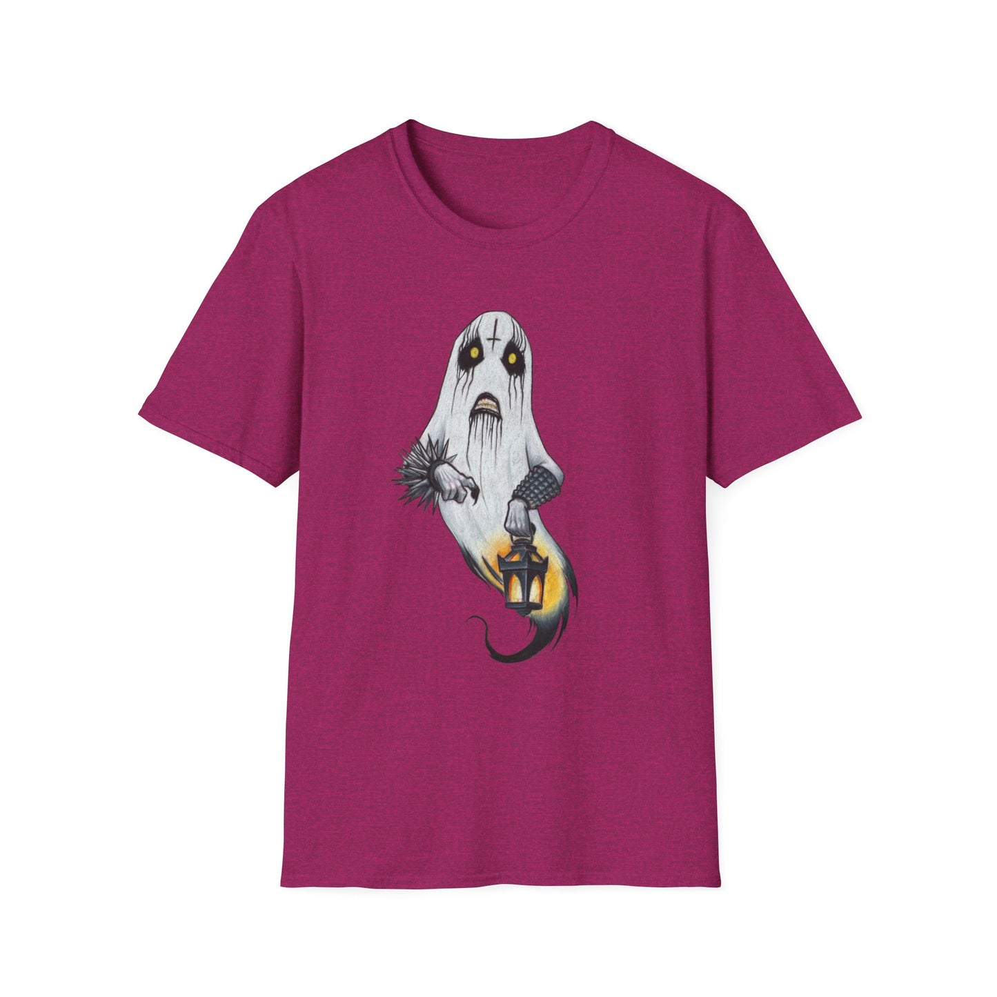 “Metal Ghost” Unisex Softstyle T-Shirt