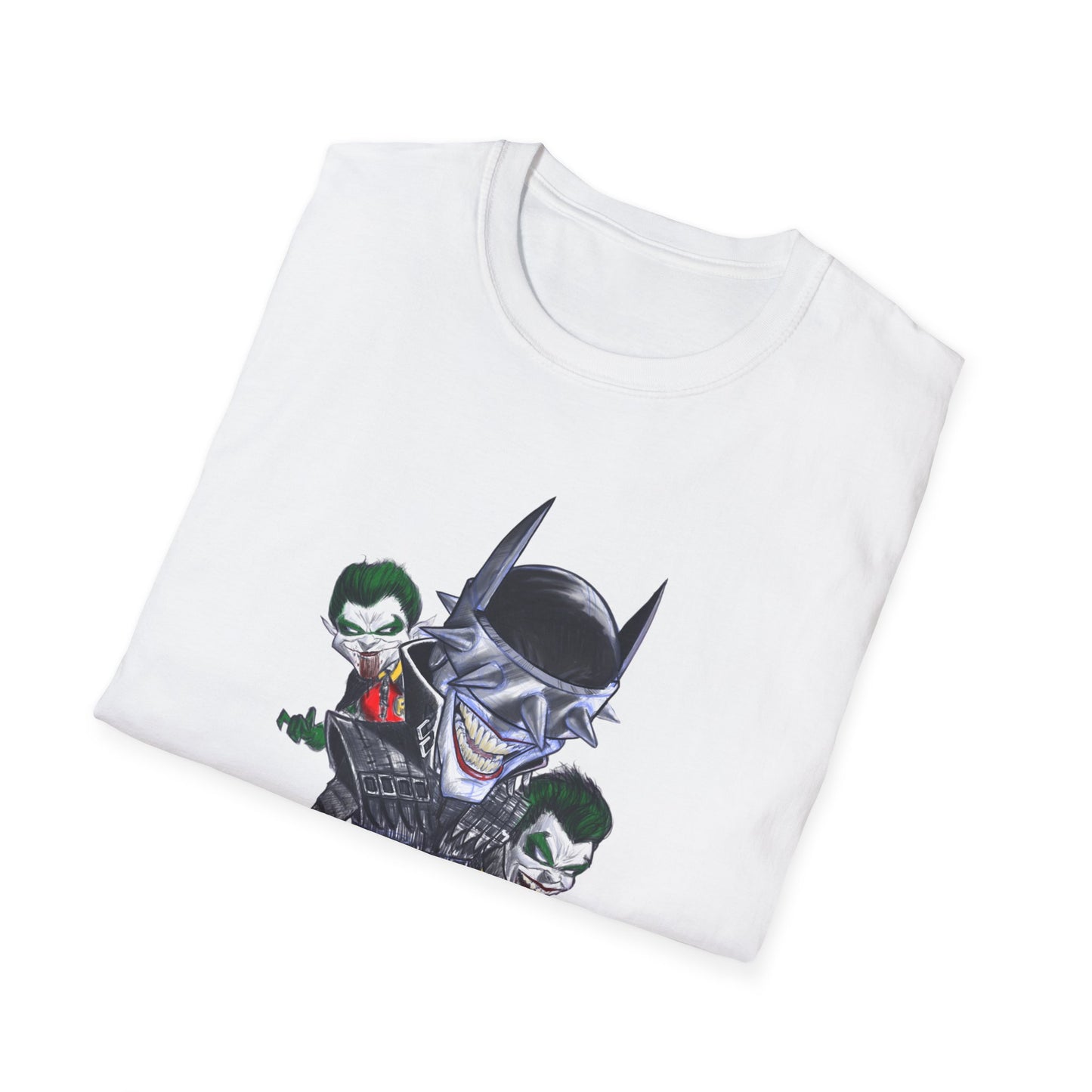 “Batman Who Laughs” Unisex Softstyle T-Shirt