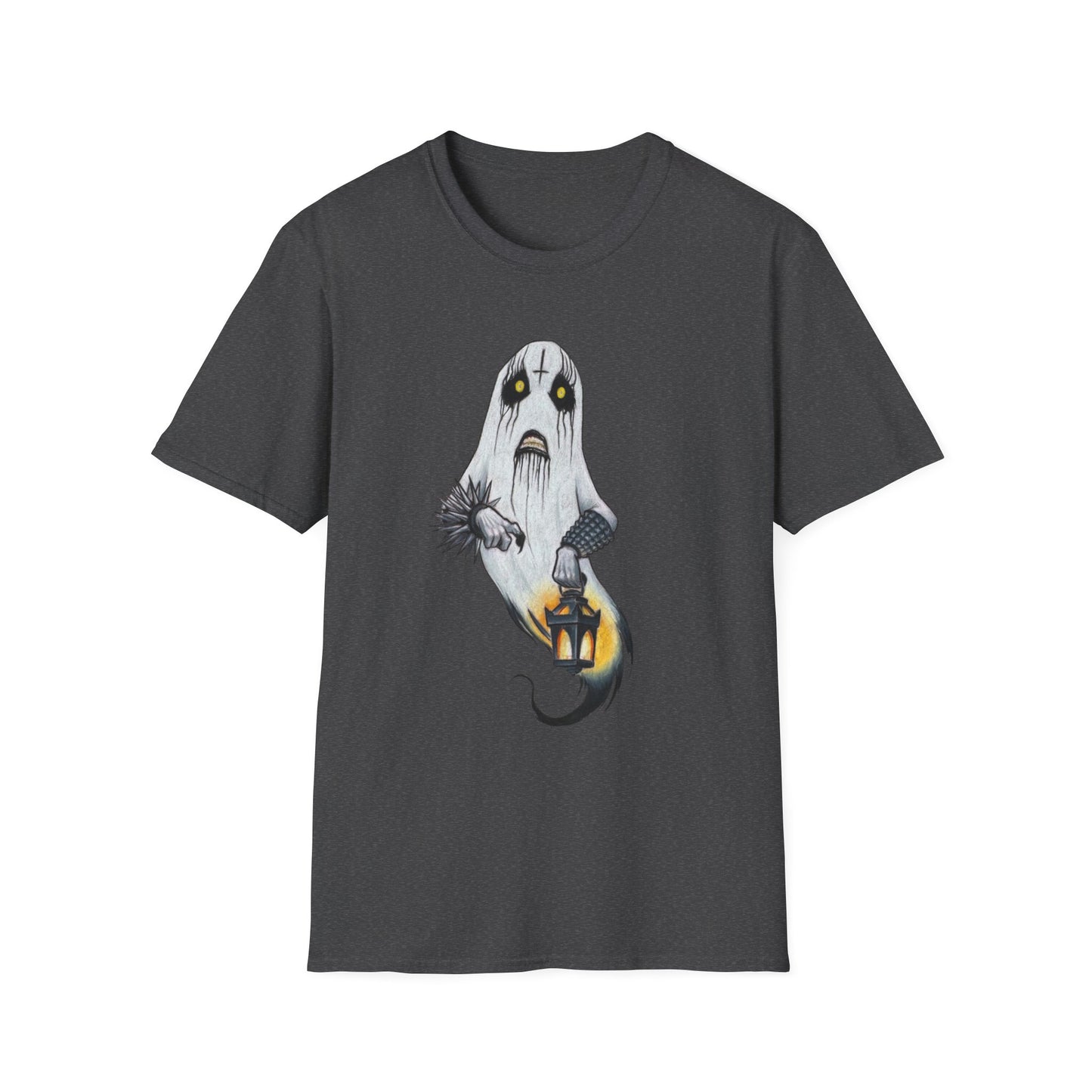 “Metal Ghost” Unisex Softstyle T-Shirt