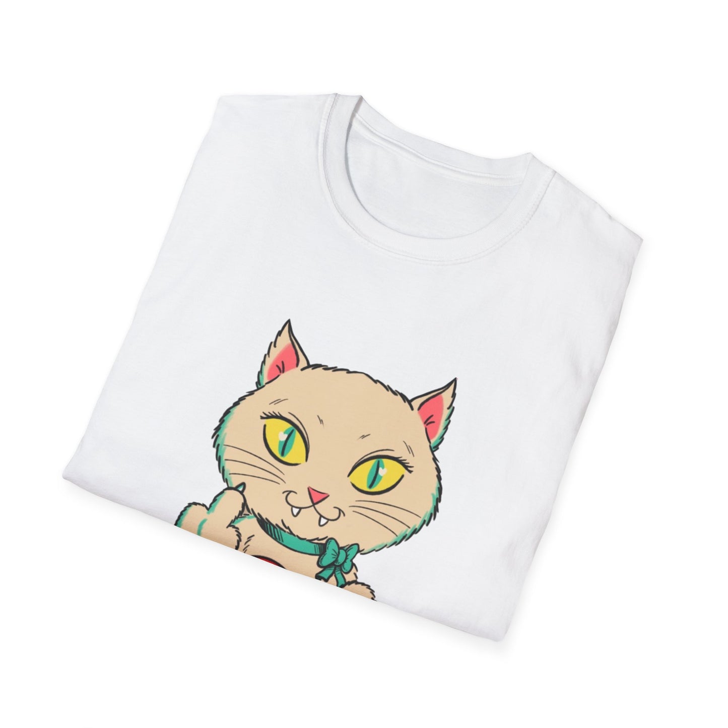 “Just Kitten” Unisex Softstyle T-Shirt