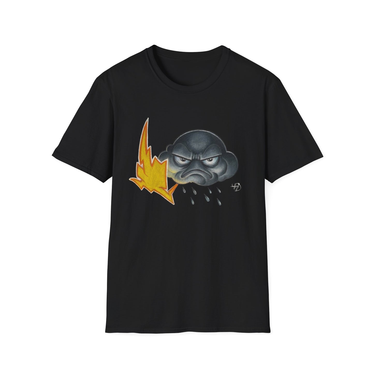 “Black Cloud” Unisex Softstyle T-Shirt