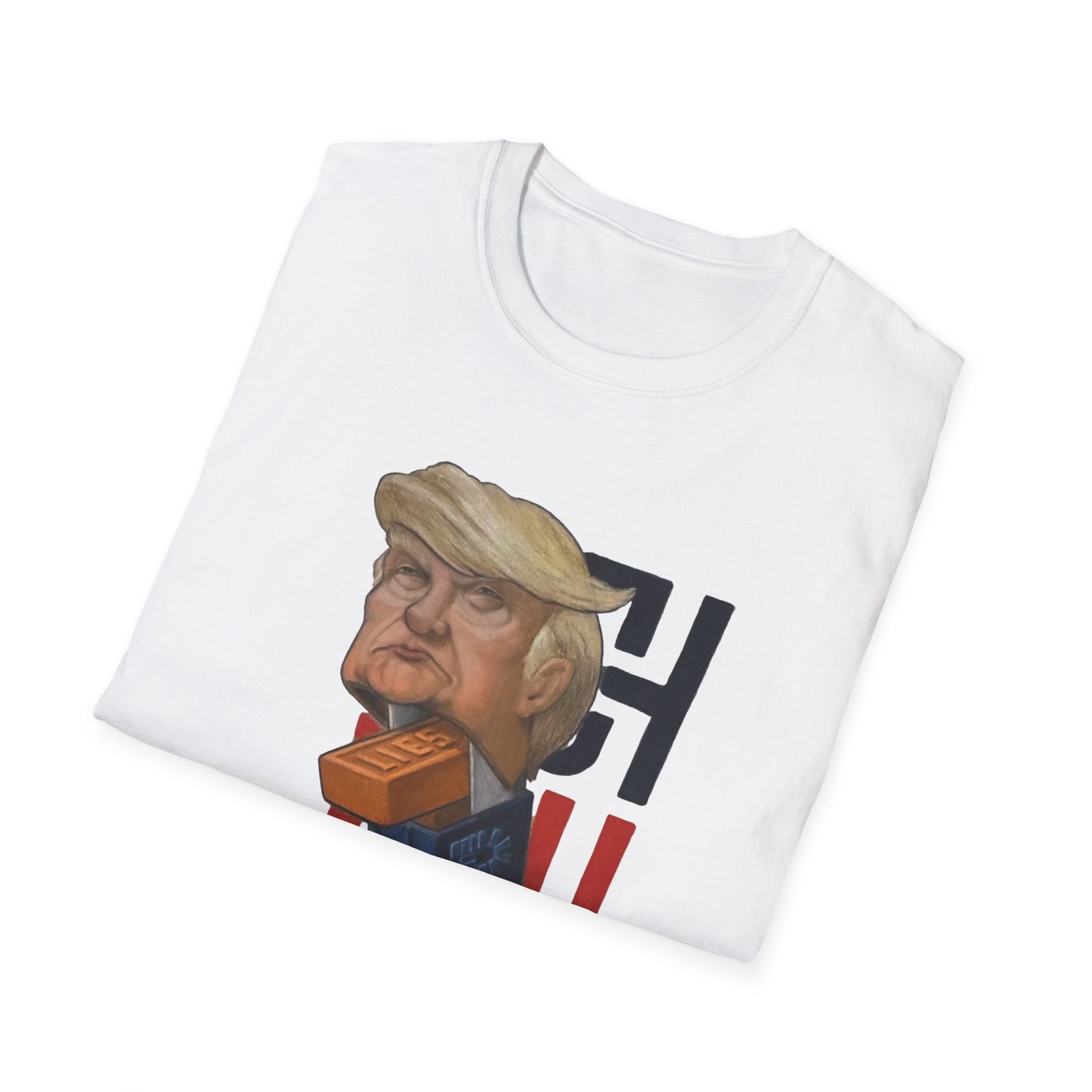 “Trump Pest Dispenser” Unisex Softstyle T-Shirt