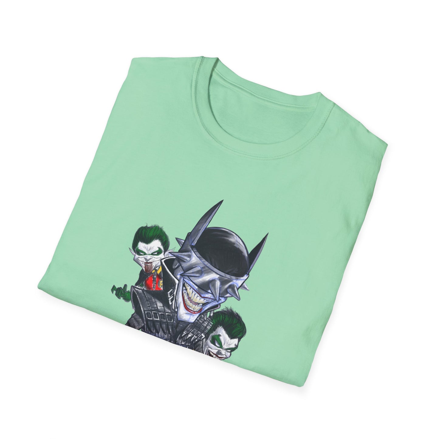 “Batman Who Laughs” Unisex Softstyle T-Shirt