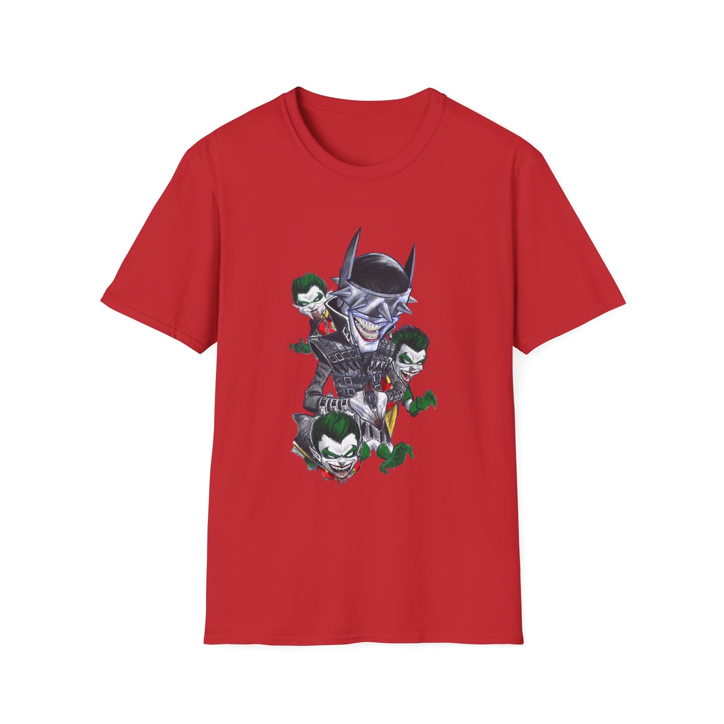 “Batman Who Laughs” Unisex Softstyle T-Shirt