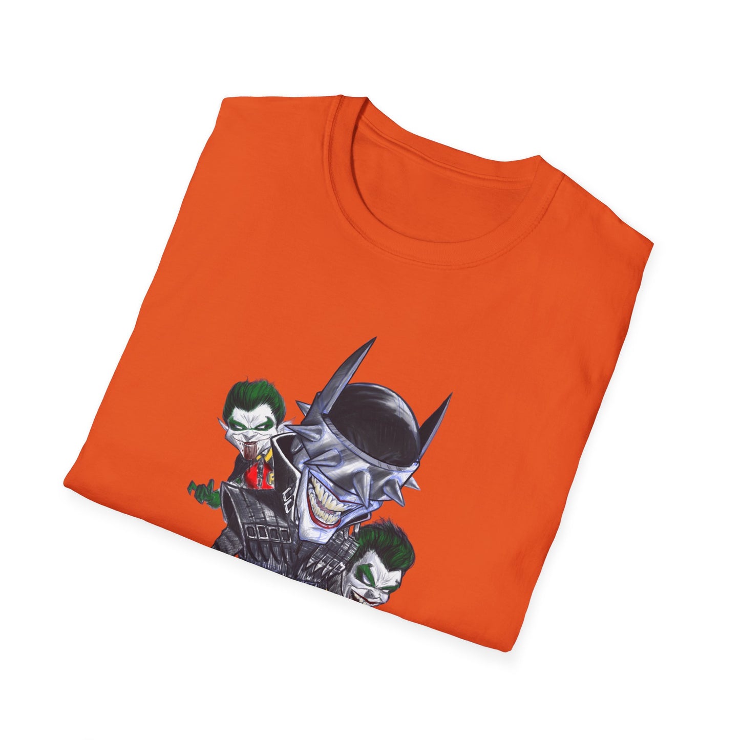 “Batman Who Laughs” Unisex Softstyle T-Shirt