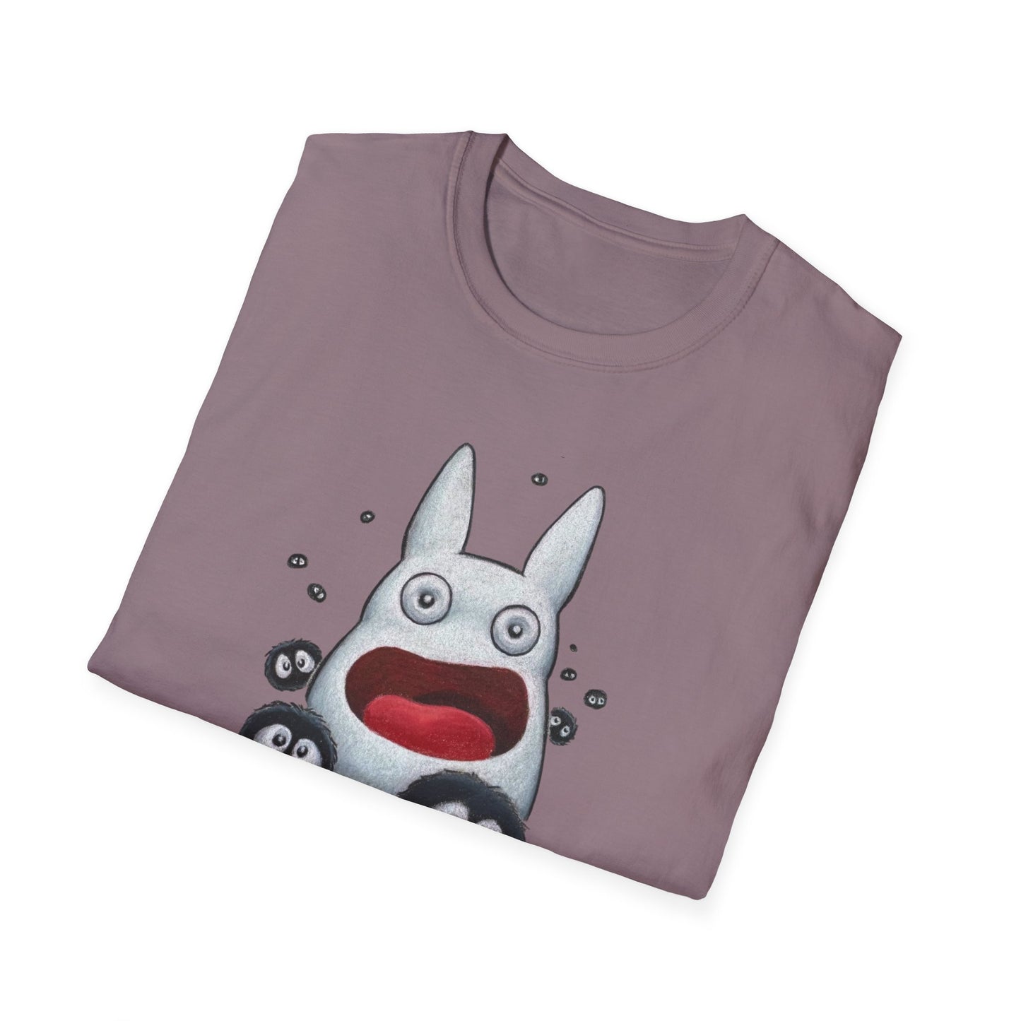 “Totoro Companions” Unisex Softstyle T-Shirt