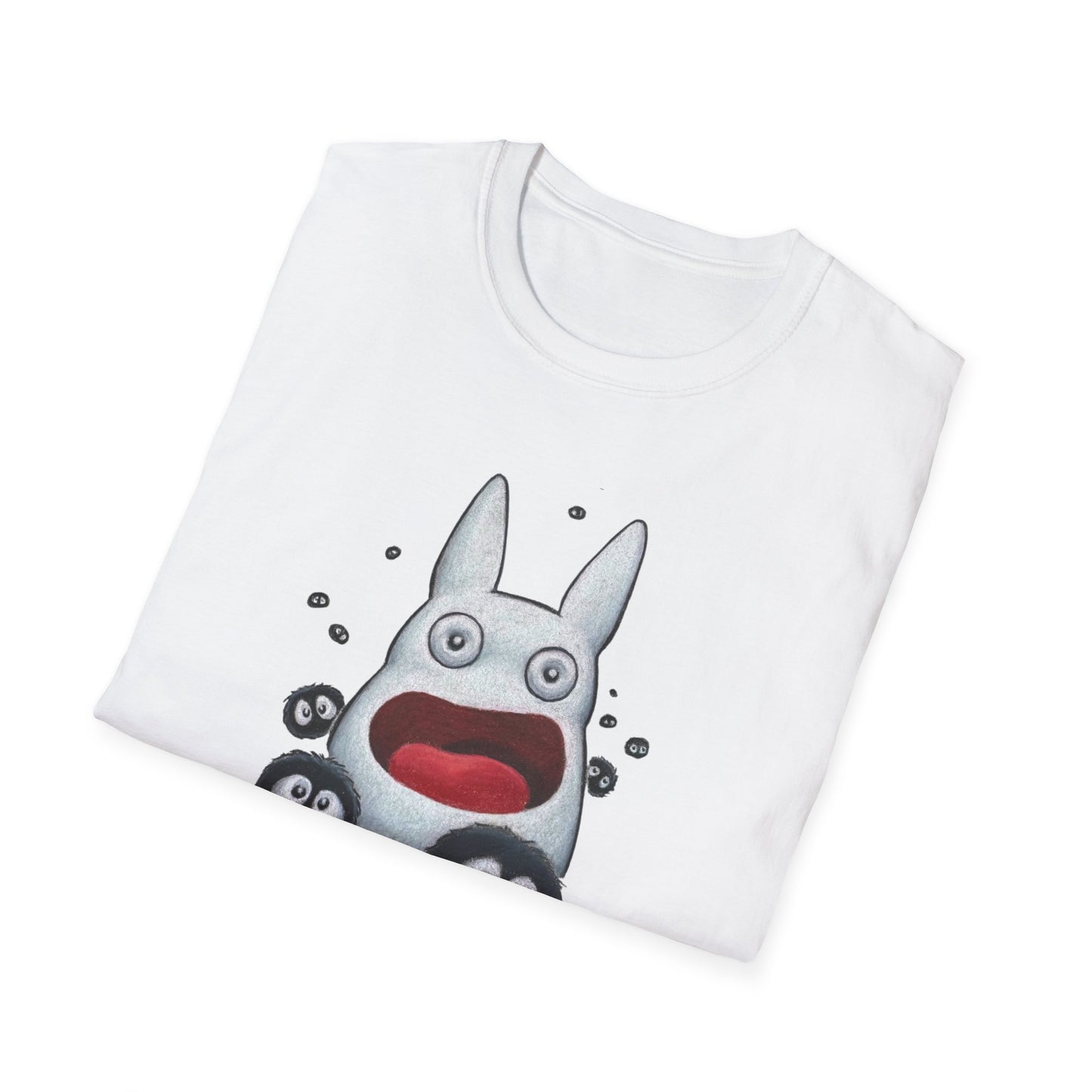 “Totoro Companions” Unisex Softstyle T-Shirt