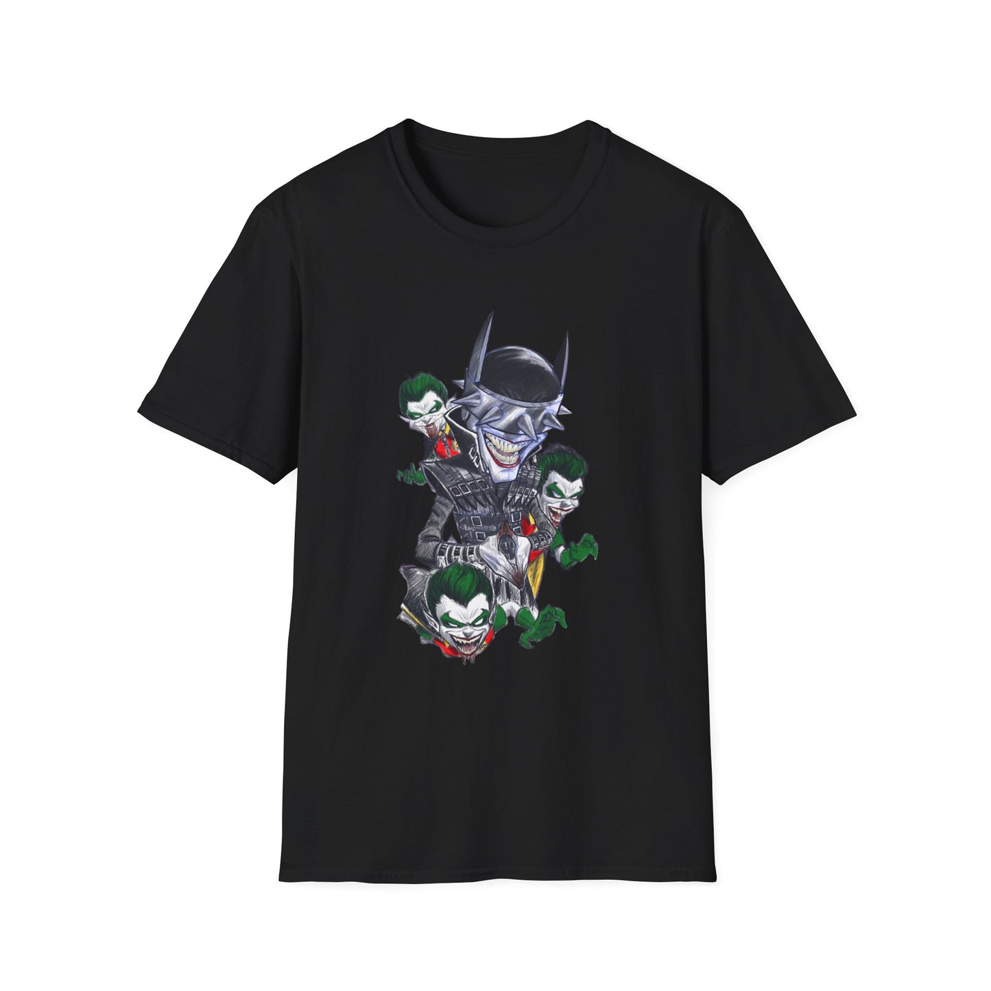 “Batman Who Laughs” Unisex Softstyle T-Shirt